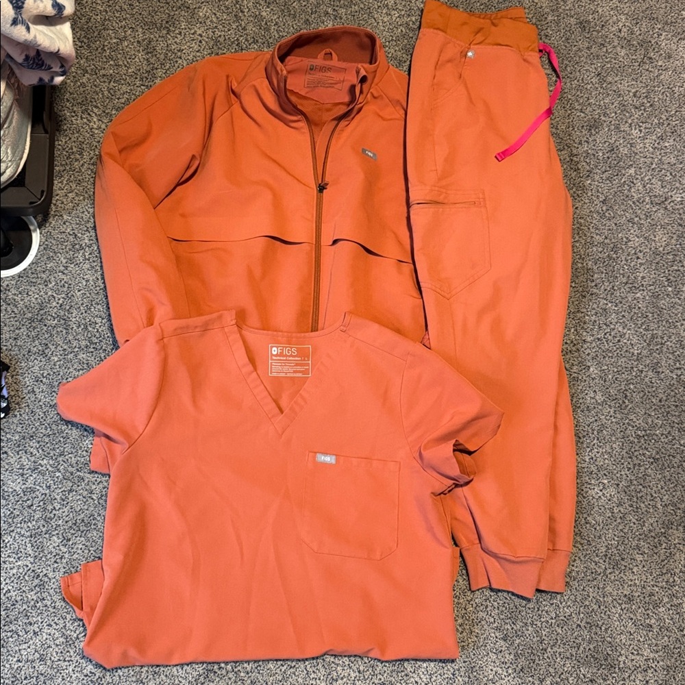 Figs scrub set with jacket